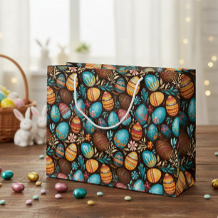 Easter Eggs Chocolate Large Gift Bag