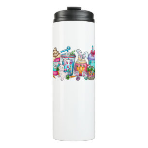 Easter Eggs Coffee Bunny Cups Latte Iced Cream Wom