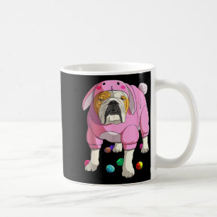 Easter Eggs English Bulldog Bunny Pyjamas Dog Coffee Mug
