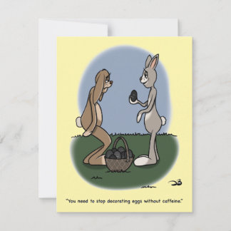 Easter Eggs Flat Card