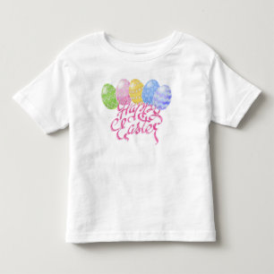 Easter eggs for kid, happy easter day, easter gift toddler T-Shirt