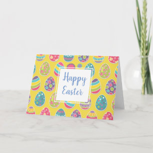 Easter Eggs Greetings Cards