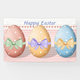 Easter Eggs Indoor Decorating Banner