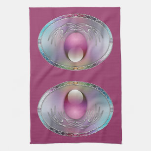 Easter Eggs Kitchen Towel