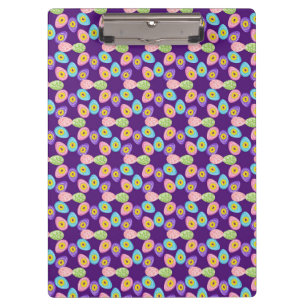 Easter Eggs Lover Spring Pattern Clipboard