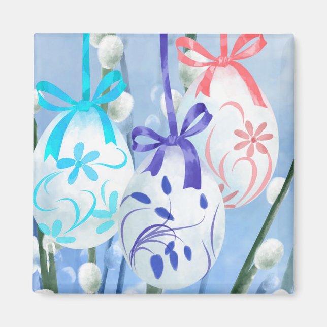 Easter Eggs Magnet (Front)