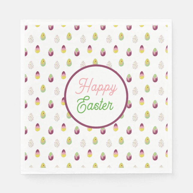 Easter eggs. napkin (Front)