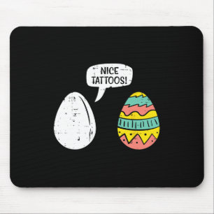 Easter Eggs Nice Tattoos Funny Hunting Men Women K Mouse Mat