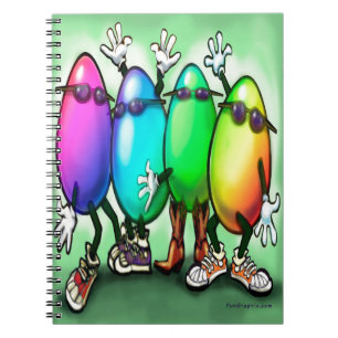 Easter Eggs Notebook
