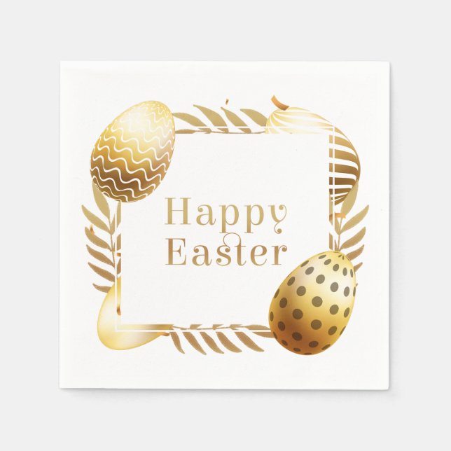 Easter Eggs - Party - Decoration Napkin (Front)