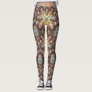 EASTER EGGS ~ Pastel 3D ~ Leggings