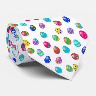 Easter Eggs Pattern Tie