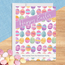 Easter Eggs Patterned