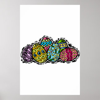 Easter Eggs Poster