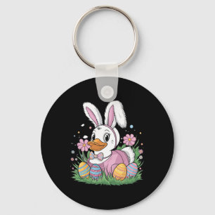 Easter Eggs Rubber Duckie Byth Duck Uni-child East Key Ring