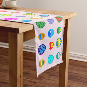 Easter Eggs Short Table Runner