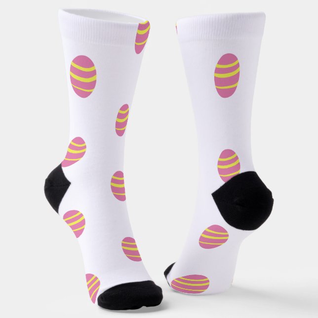 Easter Eggs Socks (Angled)
