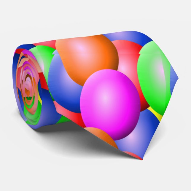 Easter Eggs Tie (Rolled)