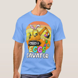 Easter EggsCavator Digging Easter Eggs Easter Egg  T-Shirt
