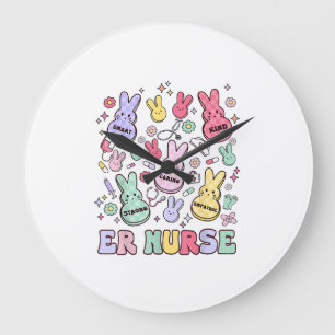 Easter ER Emergency Department Nurse Practitioner  Large Clock