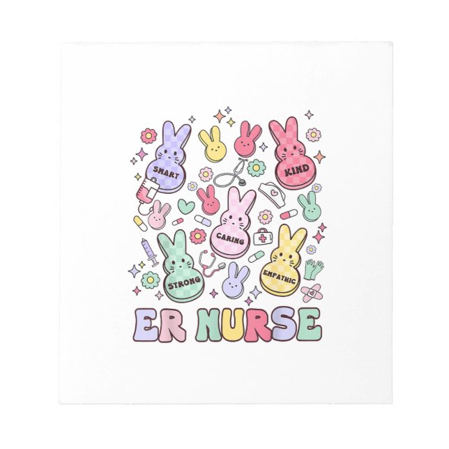 Easter ER Emergency Department Nurse Practitioner  Notepad (Front)