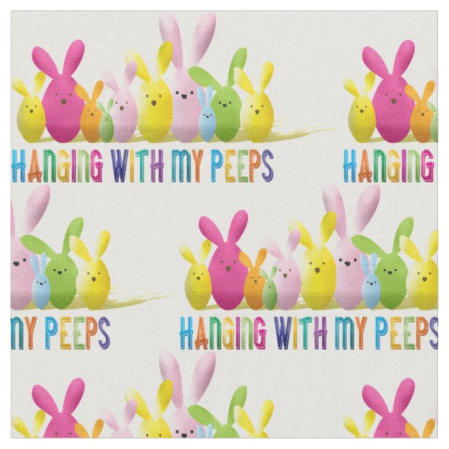 Easter fabric ! (Close Up)