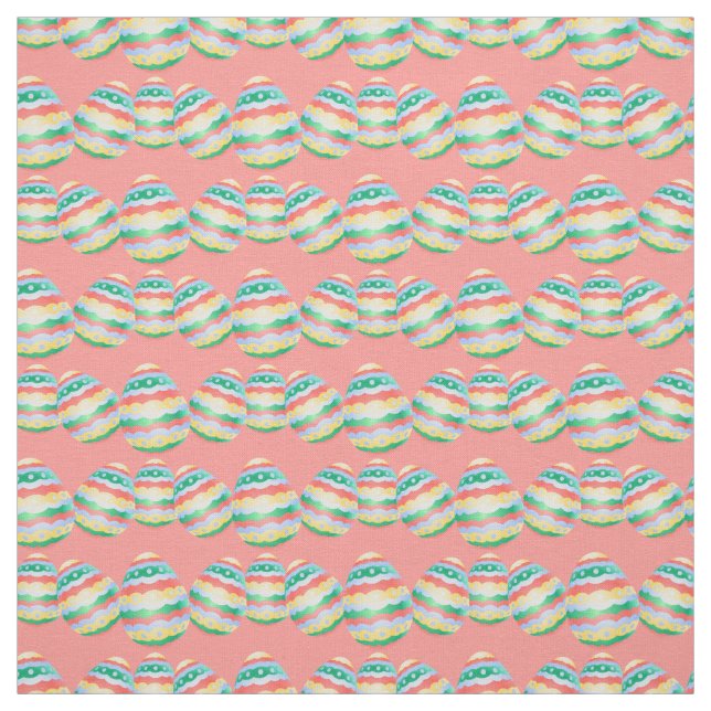 Easter Fabric Easter Egg Fabrics Personalised (Swatch)