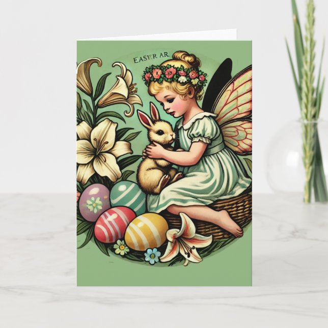 Easter Fairy Bunny                                 Card (Front)