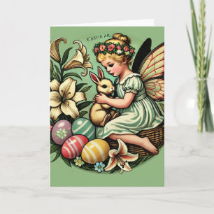 Easter Fairy Bunny Card