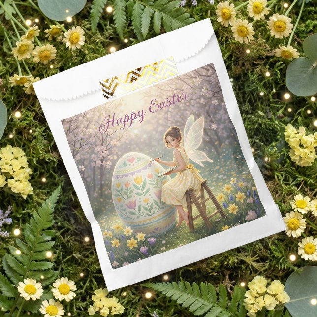 Easter Fairy Painting Egg Spring Favour Bags (Creator Uploaded)