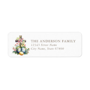 Easter Faith & Inspirational Return Address Labels