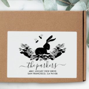 Easter   Family Name Signature Return Address Rubber Stamp