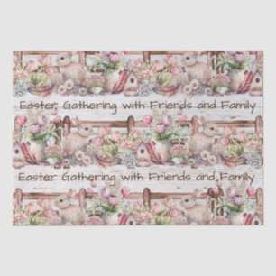 Easter Farmhouse Holiday Gathering Tissue Paper