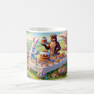 Easter Feast in the Meadow Coffee Mug