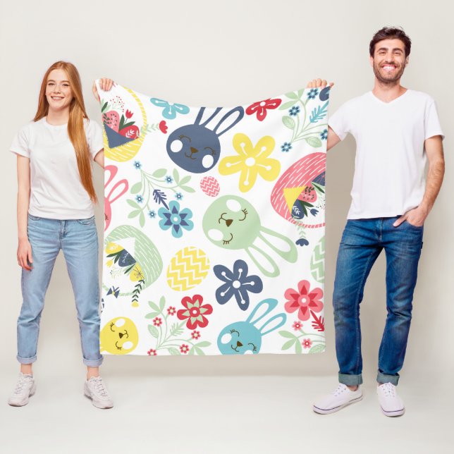 Easter  fleece blanket (In Situ)
