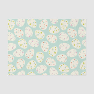 Easter Floral Eggs Pattern Tissue Paper