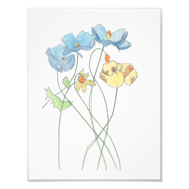 Easter floral Print (Front)
