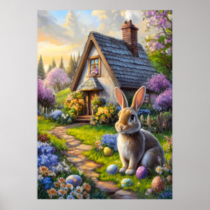 Easter Flower Garden Wall Art