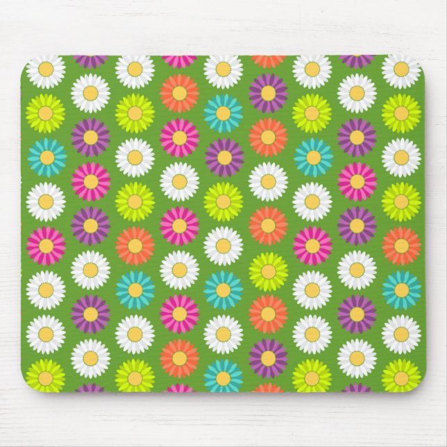 Easter Flowers Mouse Mat (Front)