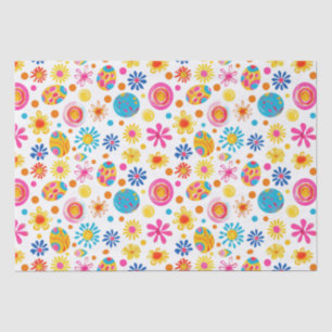 Easter Flowers Tissue Paper