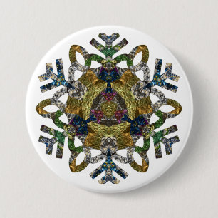 EASTER FOIL GLITZY ~ Multitude of Shades ~ Button