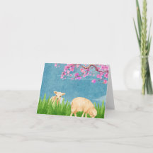 Easter Folded Greeting Card