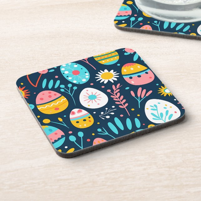 Easter Folk Garden Coaster (Left Side)
