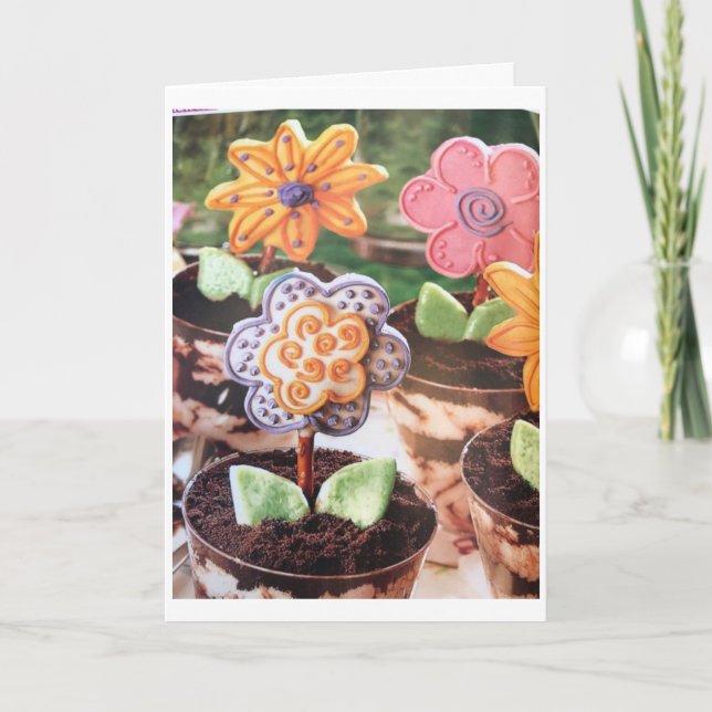 ***EASTER** FOR THE LOVER OF FLOWERS CARD (Front)