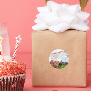 Easter French Bulldogge sticker