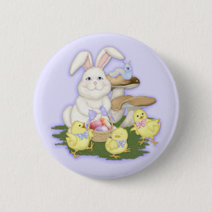 Easter Friends Button