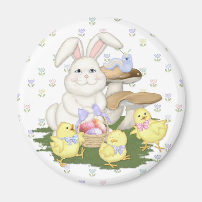 Easter Friends Magnet (Front)