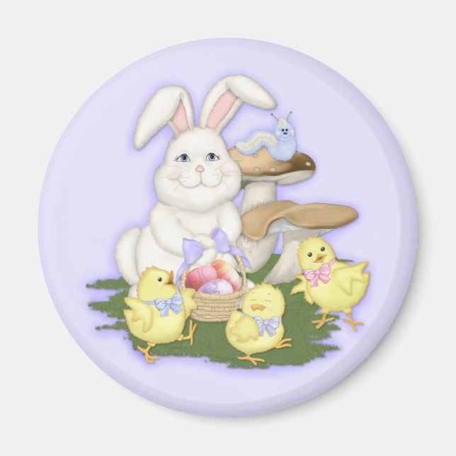 Easter Friends Magnet (Front)