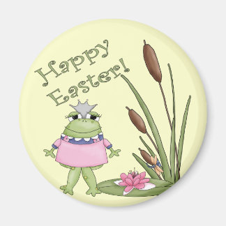 Easter Frog T shirts and Easter Gifts Magnet
