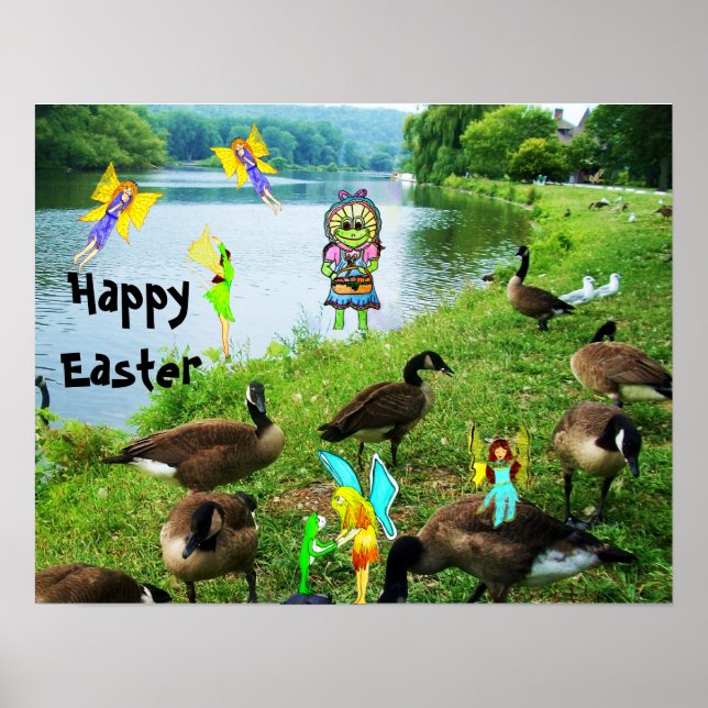 EASTER FROGETTA AND THE FAIRIES POSTER (Front)